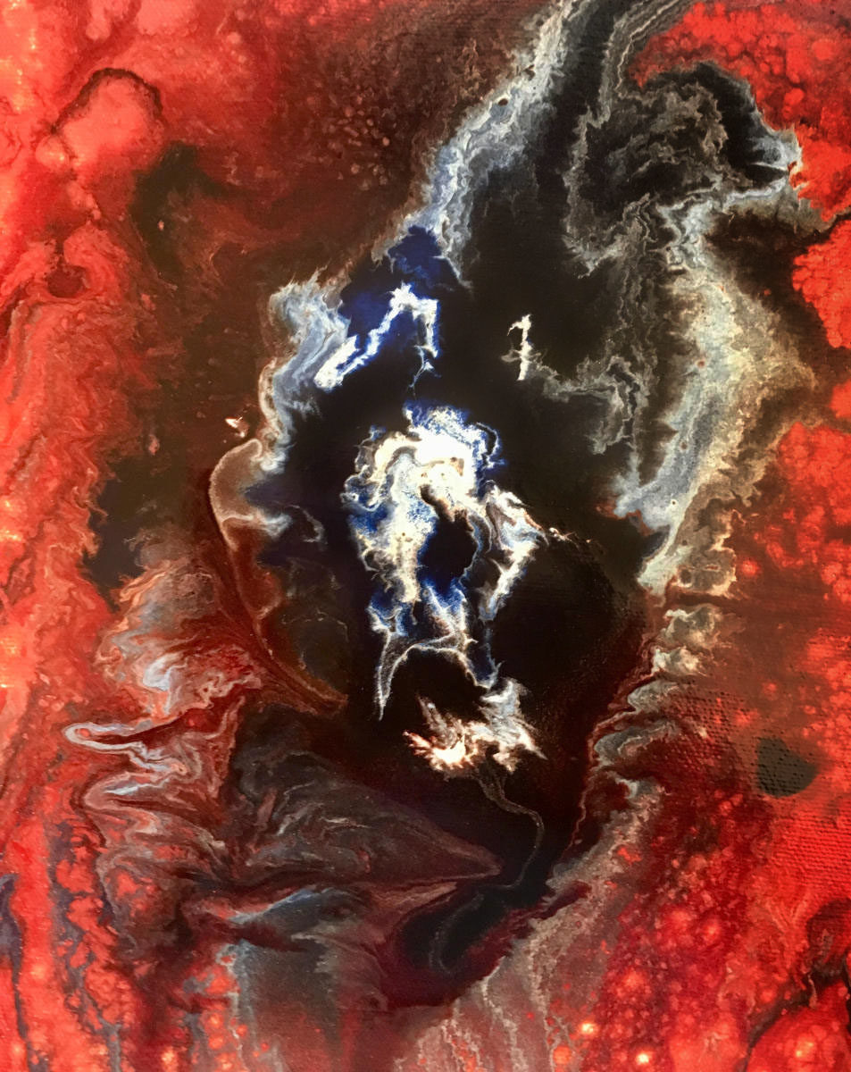 Good and Evil - Oil on Canvas, in OIl Paintings